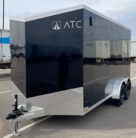 New ATC STo 400 Aluminum 7x16 Enclosed Cargo Trailer, Screwless, Torsion Axles