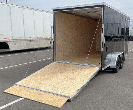 New ATC STo 400 Aluminum 7x16 Enclosed Cargo Trailer, Screwless, Torsion Axles