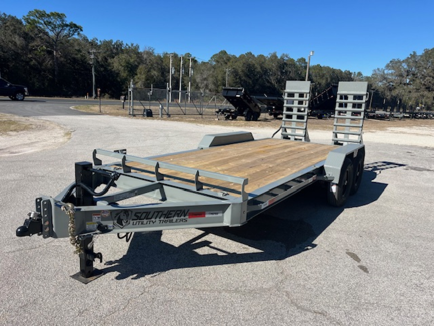 New 2026 Southern Utility 7 X 18 14K EQUIPMENT Equipment Trailer