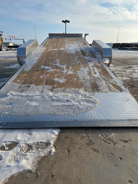 New 2024 Nordtek Trailers All Aluminum 24' Full Tilt Equipment Trailer 14,000#GVWR Hydraulic Jack Equipment Trailer