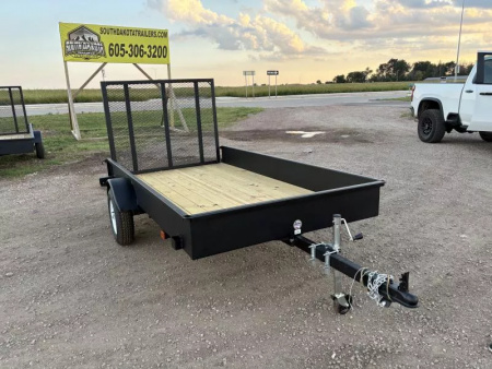 New 2025 5x10 Teske Manufacturing  Utility Trailer