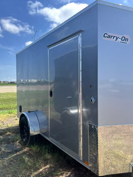New Carry-On 6x12 Enclosed Cargo Trailer w/ ramp door/ extra height  Cargo / Enclosed Trailer