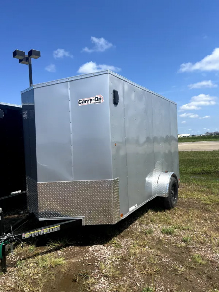 New Carry-On 6x12 Enclosed Cargo Trailer w/ ramp door/ extra height  Cargo / Enclosed Trailer