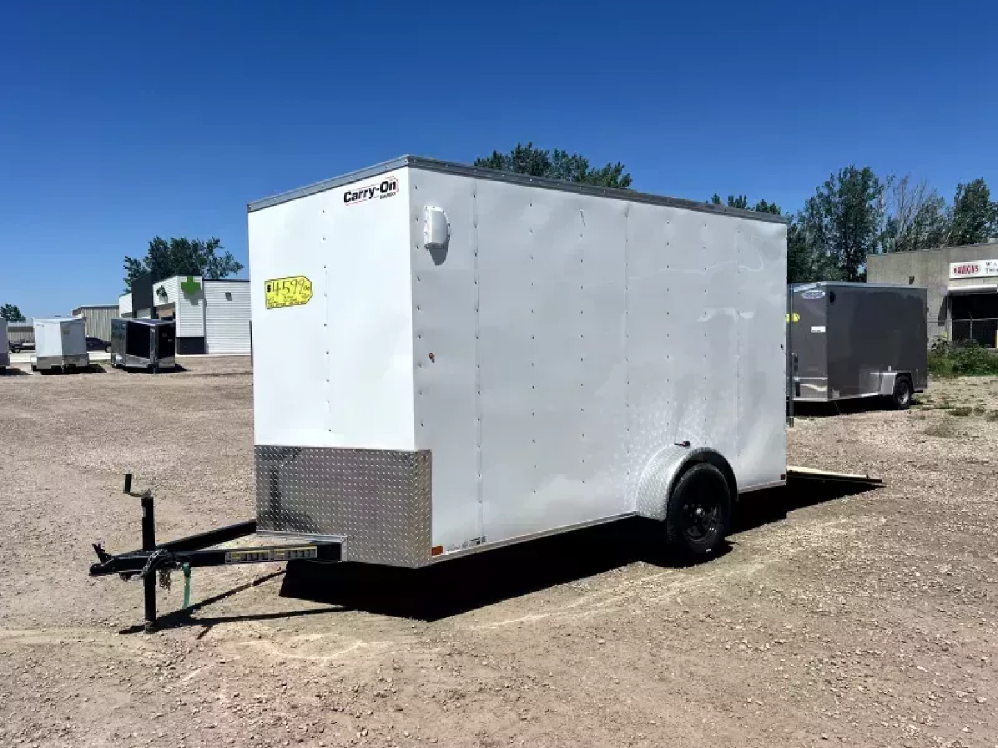New Carry-On 6x12 Enclosed Cargo Trailer w/ ramp door/ extra height  Cargo / Enclosed Trailer