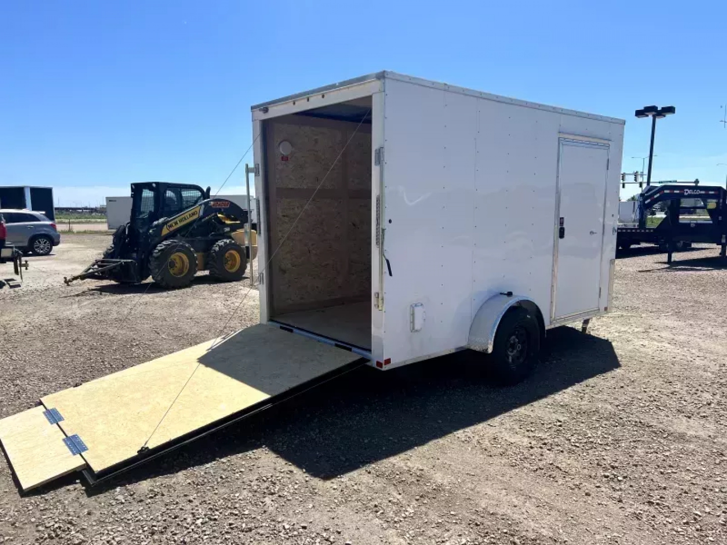 New Carry-On 6x12 Enclosed Cargo Trailer w/ ramp door/ extra height  Cargo / Enclosed Trailer