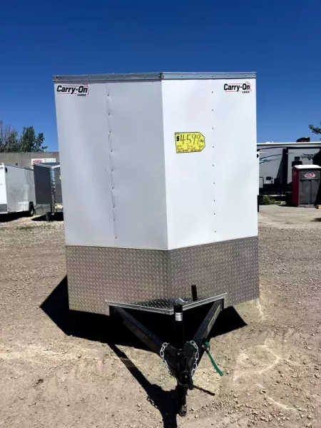 New Carry-On 6x12 Enclosed Cargo Trailer w/ ramp door/ extra height  Cargo / Enclosed Trailer