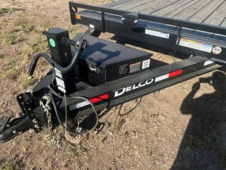 New 2024 Delco Trailers 24FT. FULL POWER TILT 8K AXLES! Tilt Trailer