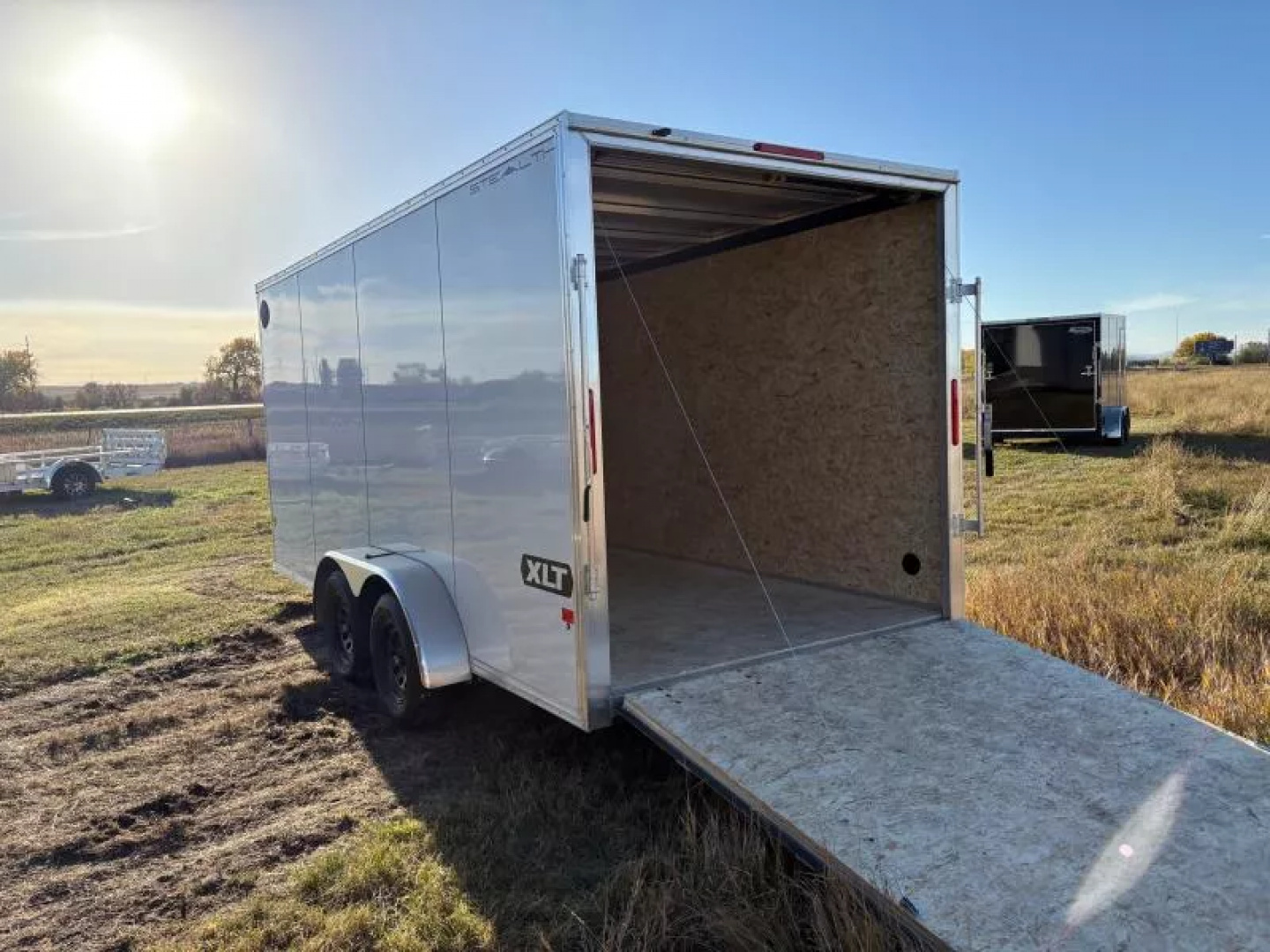 New 2026 Alcom-Stealth 7x16 All Aluminum Cargo / Enclosed Trailer