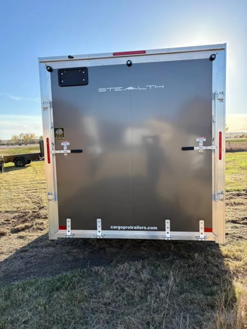 New 2026 Alcom-Stealth 7x16 All Aluminum Cargo / Enclosed Trailer
