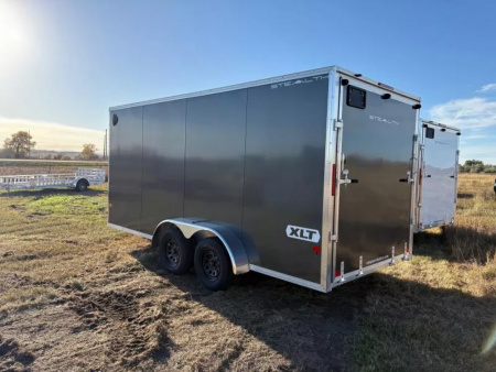New 2026 Alcom-Stealth 7x16 All Aluminum Cargo / Enclosed Trailer