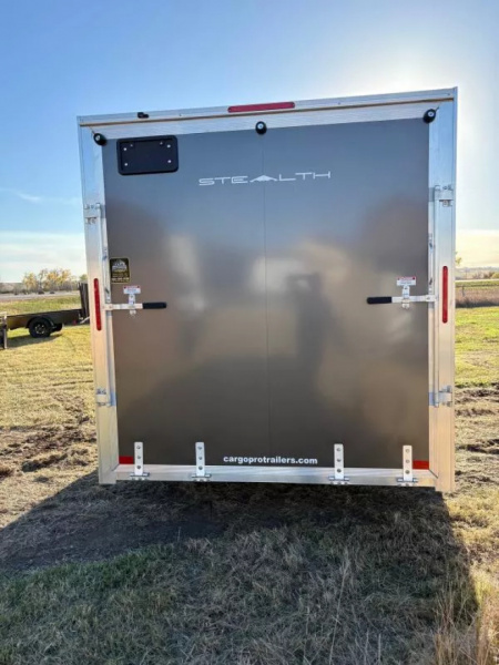 New 2026 Alcom-Stealth 7x16 All Aluminum Cargo / Enclosed Trailer