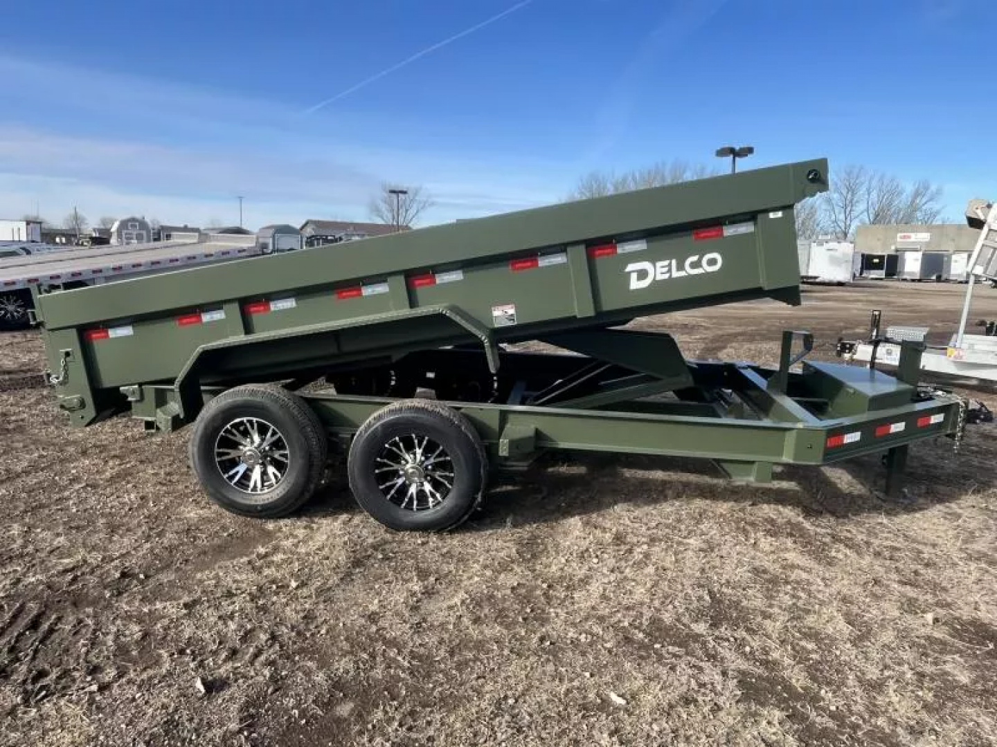 New 2025 Delco Trailers 83x14 HD Dump Trailer