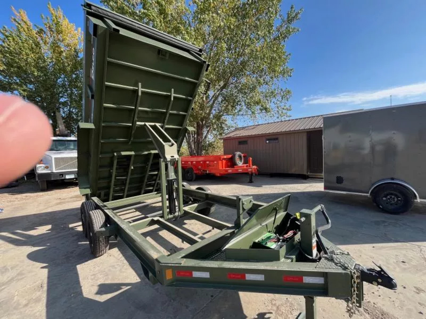 New 2025 Delco Trailers 83x14 HD Dump Trailer