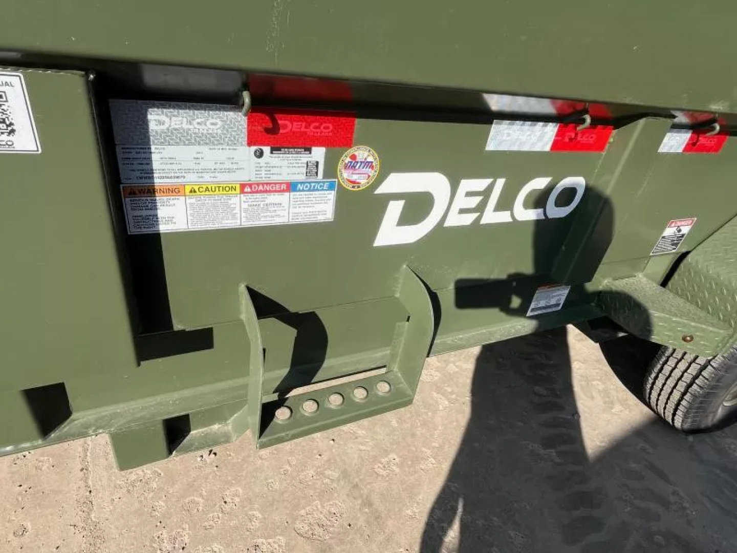 New 2025 Delco Trailers 83x14 HD Dump Trailer