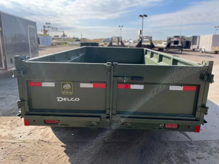 New 2025 Delco Trailers 83x14 HD Dump Trailer