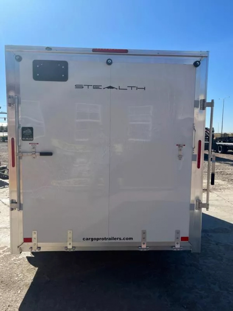 New 2026 Alcom-Stealth 7x16 All Aluminum Cargo / Enclosed Trailer