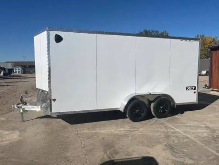 New 2026 Alcom-Stealth 7x16 All Aluminum Cargo / Enclosed Trailer