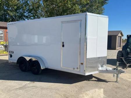 New 2026 Alcom-Stealth 7x16 All Aluminum Cargo / Enclosed Trailer