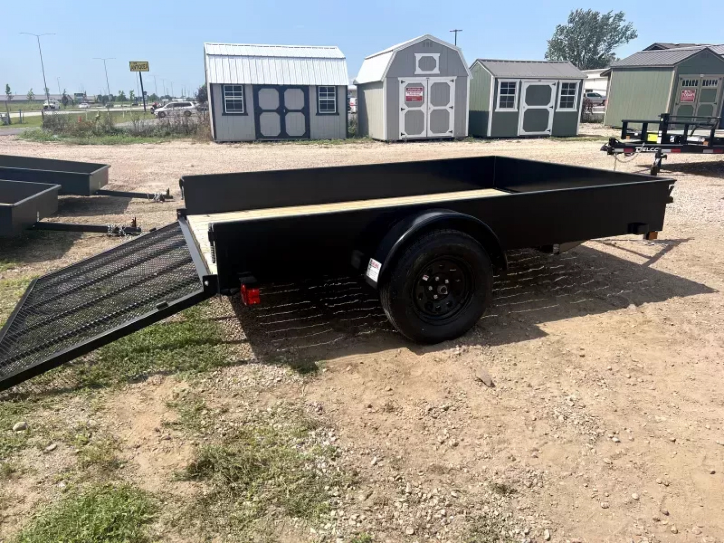 New 2024 80"x10 Teske Manufacturing  Utility Trailer