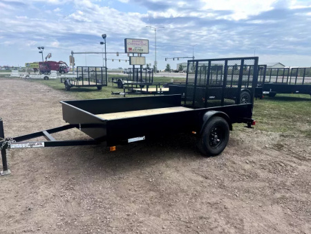 New 2024 80 x10 Teske Manufacturing  Utility Trailer