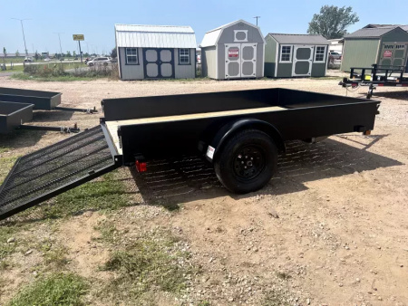 New 2024 80"x10 Teske Manufacturing  Utility Trailer