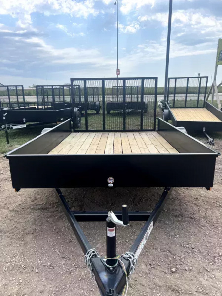 New 2024 80"x10 Teske Manufacturing  Utility Trailer