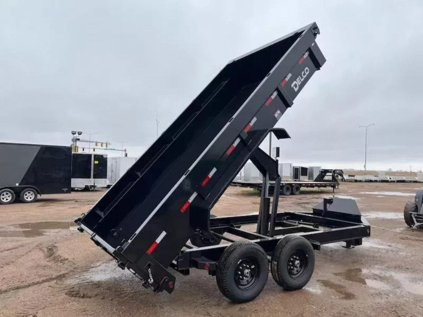 New 2026 Delco Trailers 83x16 HD Dump Trailer