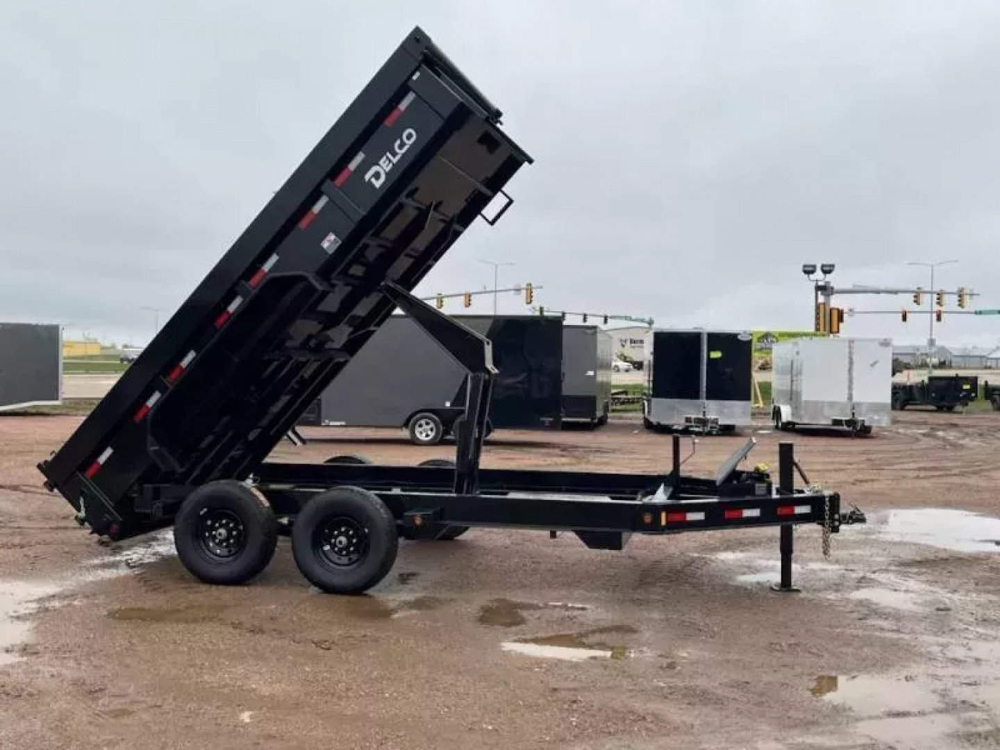 New 2026 Delco Trailers 83x16 HD Dump Trailer