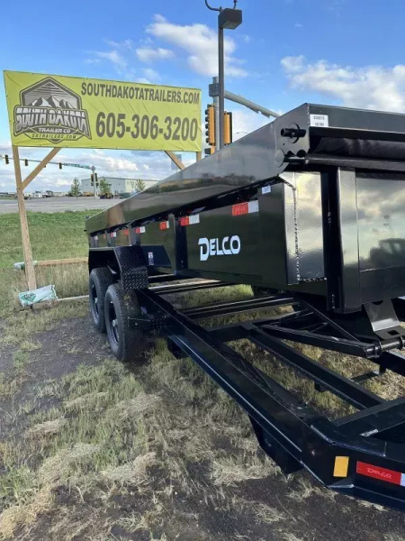 New 2026 Delco Trailers 83x16 HD Dump Trailer