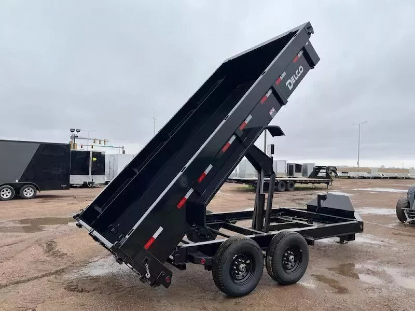 New 2026 Delco Trailers 83x14 Dump Trailer