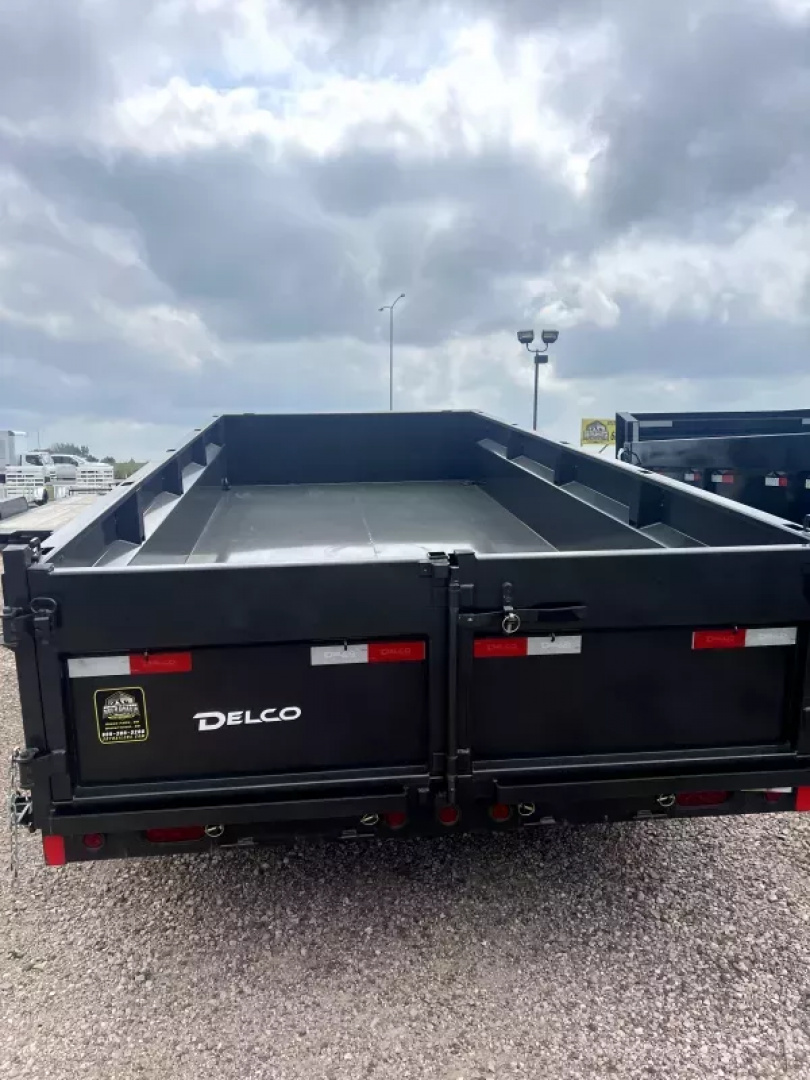 New 2024 Delco Trailers 83x16 Dump Trailer