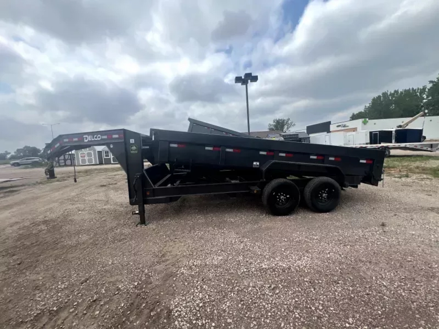 New 2024 Delco Trailers 83x16 Dump Trailer