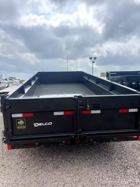 New 2024 Delco Trailers 83x16 Dump Trailer