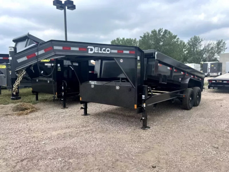 New 2024 Delco Trailers 83x16 Dump Trailer