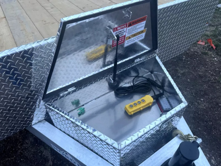 New 2025 Nordtek Trailers All Aluminum 102x 22' Deckover Full Tilt Equipment Trailer 14,000 GVWR  Equipment Trailer