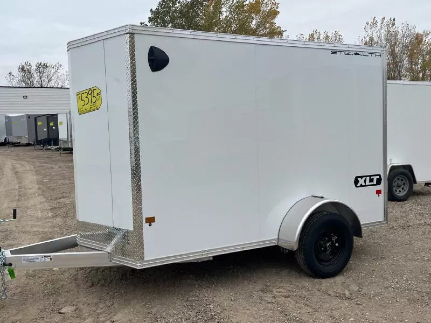 New 2026 Alcom-Stealth 6x10 All Aluminum Cargo / Enclosed Trailer