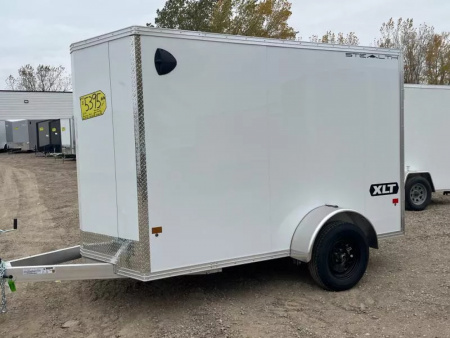 New 2026 Alcom-Stealth 6x10 All Aluminum Cargo / Enclosed Trailer