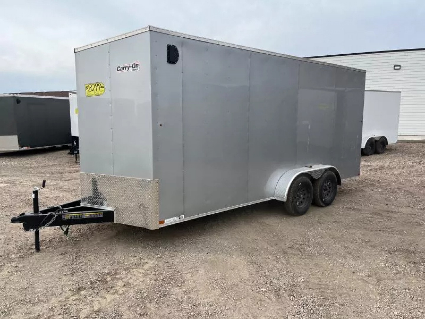 New 2026 Carry-On New 7x18 Enclosed Cargo Trailer/ Extra Height (7' tall) Cargo / Enclosed Trailer
