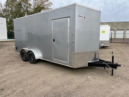 New 2026 Carry-On New 7x18 Enclosed Cargo Trailer/ Extra Height (7' tall) Cargo / Enclosed Trailer