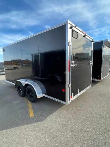 New 2026 Alcom-Stealth 7x16 All Aluminum Cargo / Enclosed Trailer