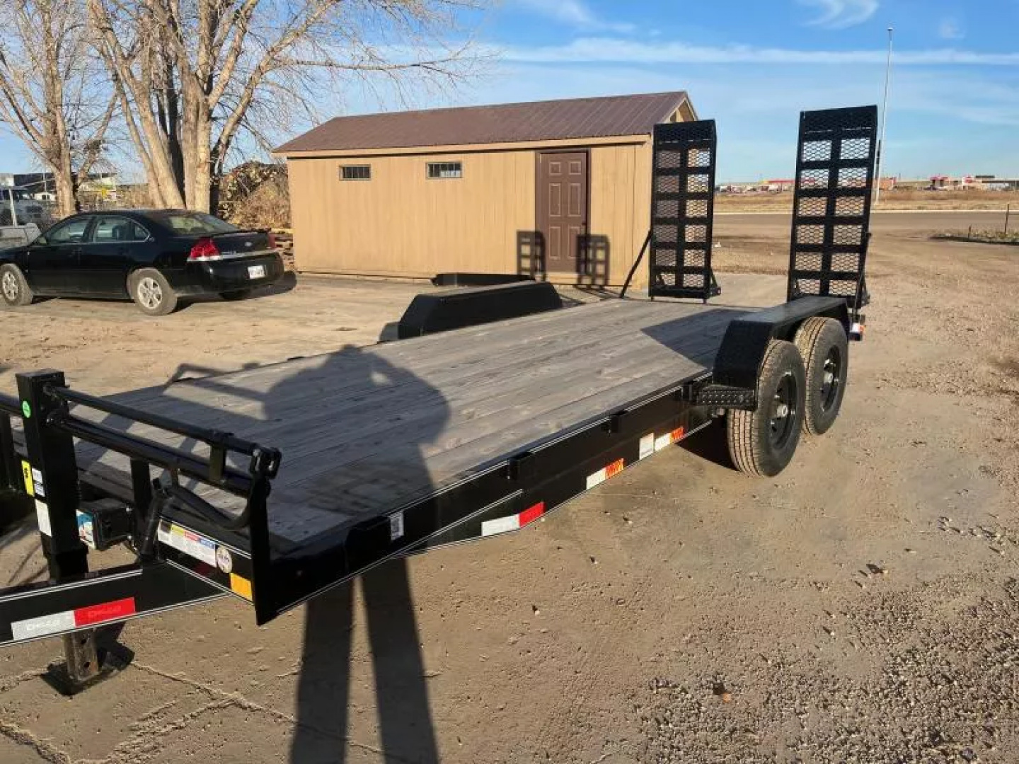 New 2025 Delco 20HD-BT-14-20ft  Equipment Trailer
