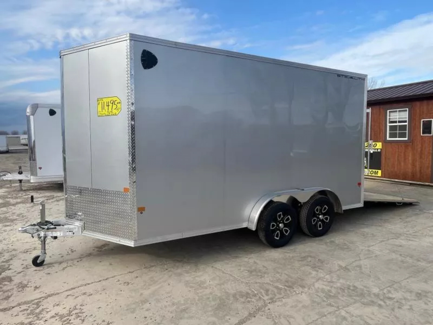 New 2026 Alcom-Stealth 7.5 X 14 UTV Cargo / Enclosed Trailer