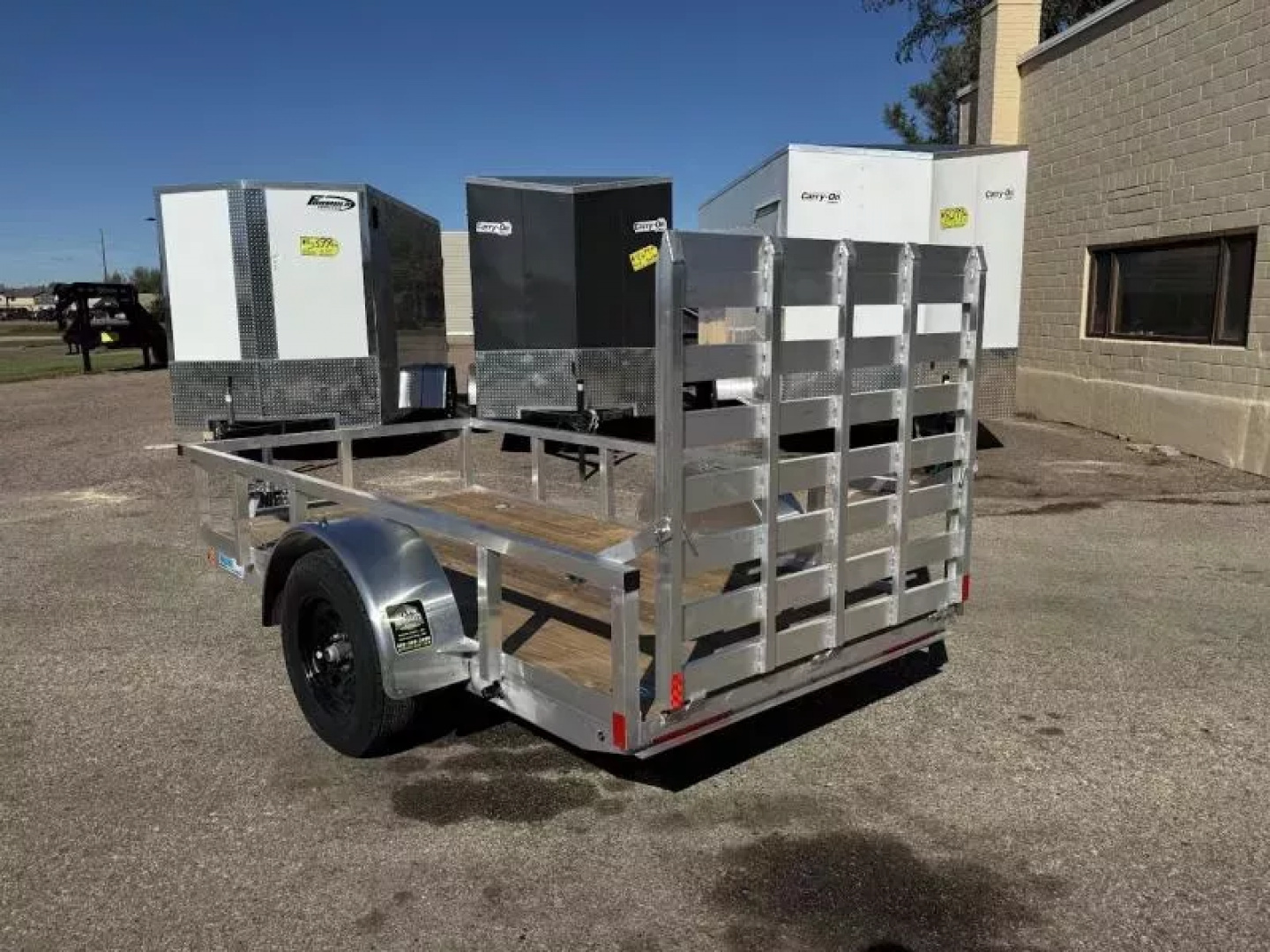 New 2026 ALCOM 60X10 ALL ALUMINUM UTILITY 4 WARRANTY