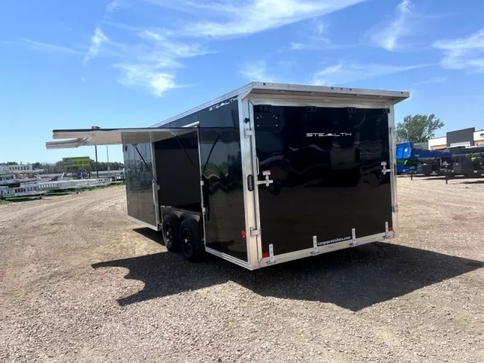 New 2025 ALCOM 8.5x20 All Aluminum Car Hauler Low profile - escape door Car / Racing Trailer