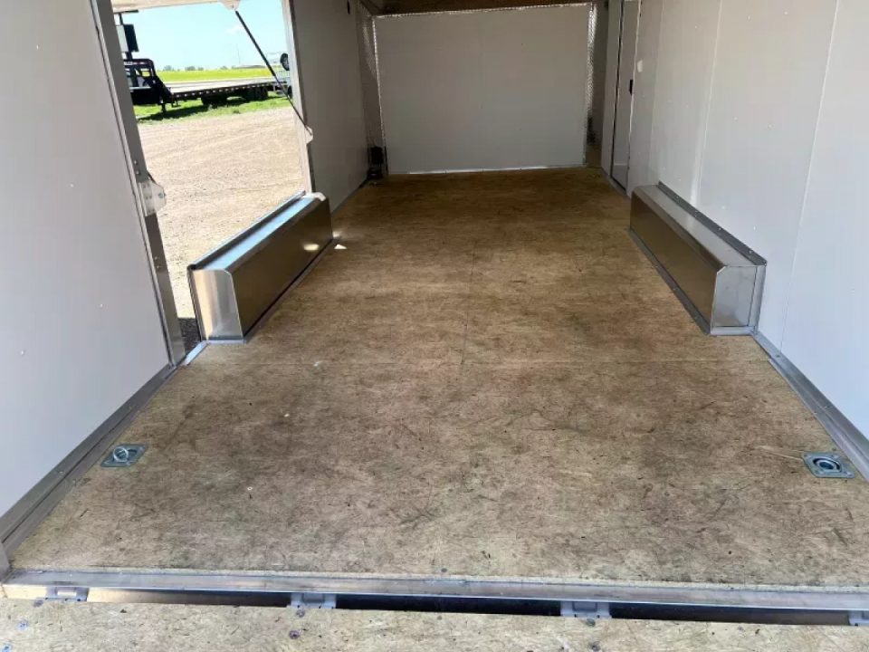 New 2025 ALCOM 8.5x20 All Aluminum Car Hauler Low profile - escape door Car / Racing Trailer