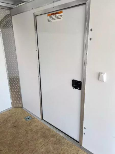 New 2025 ALCOM 8.5x20 All Aluminum Car Hauler Low profile - escape door Car / Racing Trailer