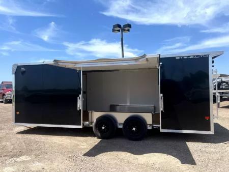 New 2025 ALCOM 8.5x20 All Aluminum Car Hauler Low profile - escape door Car / Racing Trailer