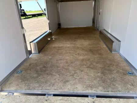 New 2025 ALCOM 8.5x20 All Aluminum Car Hauler Low profile - escape door Car / Racing Trailer