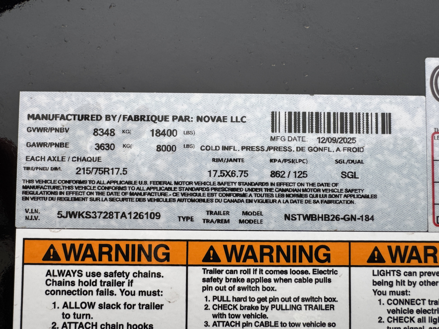 New 2026 Midsota STWB26GN 18.4K Equipment Trailer