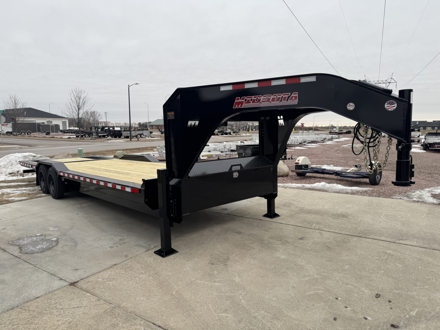 New 2026 Midsota STWB26GN 18.4K Equipment Trailer